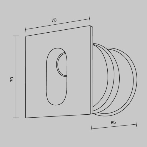 Уличный светодиодный светильник Maytoni Via Urbana O022-L3W, купить в Минске по самой низкой цене