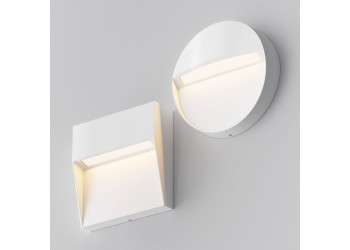 Уличный настенный светодиодный светильник Maytoni Mane O046SL-L3W3K