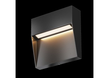 Уличный настенный светодиодный светильник Maytoni Mane O047SL-L3B3K