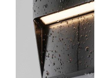 Уличный настенный светодиодный светильник Maytoni Mane O047SL-L3B3K