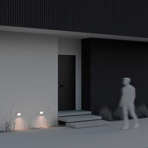 Уличный настенный светодиодный светильник Maytoni Mane O047SL-L3W3K, купить в Минске по самой низкой цене