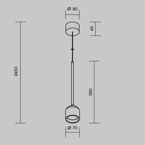 Подвесной светильник Maytoni Outdoor O491PL-L6W3K, купить в Минске по самой низкой цене