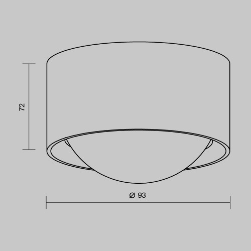 Потолочный светильник Maytoni Outdoor O498CL-L15B3K, купить в Минске по самой низкой цене