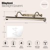 Подсветка для картин Maytoni Govanni PIC119-44-R, купить в Минске по самой низкой цене
