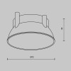 Декоративная рамка-отражатель Maytoni Technical Downlight Alfa LED Ring12-15W-RD-BS, купить в Минске по самой низкой цене