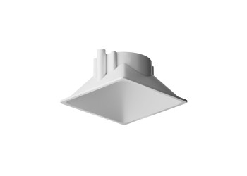 Декоративная рамка-отражатель Maytoni Technical Downlight Alfa LED Ring8-10W-SQ-W