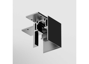 Угловой коннектор для магнитного шинопровода Maytoni Accessories for tracks TRA004CL-21B