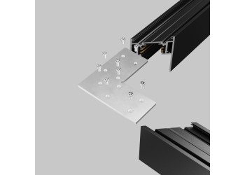 Соединитель угловой для накладного шинопровода Maytoni Technical Magnetic Gravity TRA010CL-21