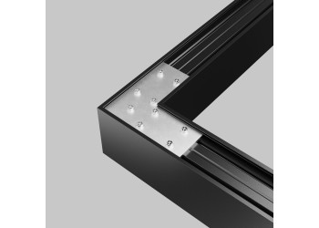 Соединитель угловой для накладного шинопровода Maytoni Technical Magnetic Gravity TRA010CL-21