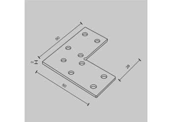 Соединитель угловой Maytoni Technical Exility TRA034CL-21