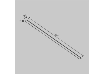 Декоративная накладка Maytoni Technical TRA034DO-1B