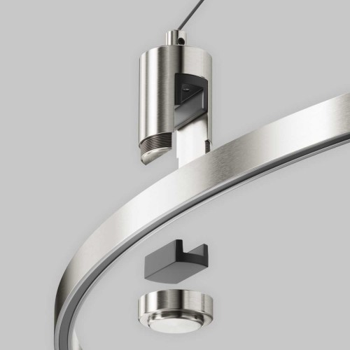 Подвесной набор с основанием под блок питания для круглого шинопровода Maytoni Technical TRA154SW-BB-R-PT, купить в Минске по самой низкой цене