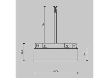 Блок питания Maytoni Technical Basity 48V 100W IP54 2A TRA172DR-100W-B