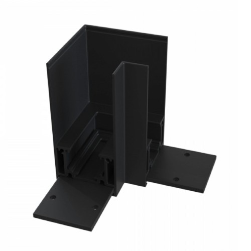 Угловой коннектор накладной Maytoni Technical Gravity TRX010CL-21B, купить в Минске по самой низкой цене