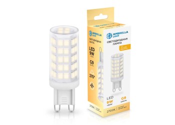 Светодиодная лампа G9 9W 2700K Ambrella light Bulding 100903
