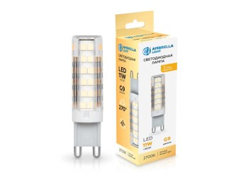 Светодиодная лампа G9 11W 2700K Ambrella light Bulding 101103