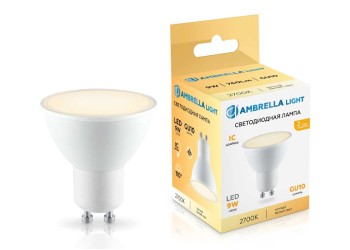 Светодиодная лампа MR16 9W 2700K Ambrella light Bulding 180903