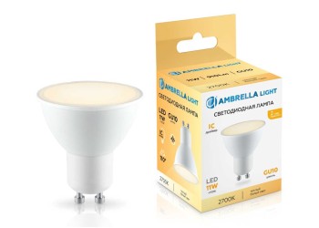 Светодиодная лампа MR16 11W 2700K Ambrella light Bulding 181103