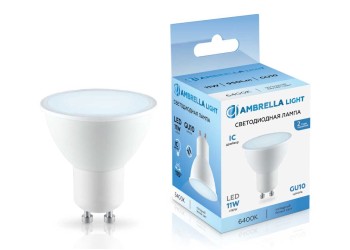 Светодиодная лампа MR16 11W 6400K Ambrella light Bulding 181106