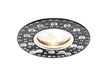 Встраиваемый светильник Ambrella light Classic A801 BK/AL