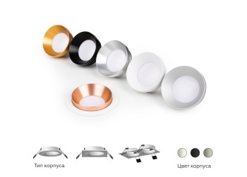 Корпус светильника Ambrella light DIY Spot C7623