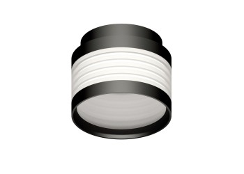 Корпус светильника накладной Ambrella light DIY Spot черный песок/белый матовый C8432