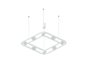 Корпус подвесной люстры поворотный Ambrella light DIY Spot SWH белый песок C9177