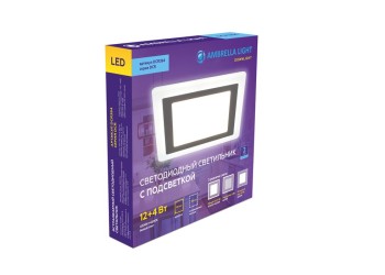 Встраиваемый светодиодный светильник Ambrella light Downlight DCR394