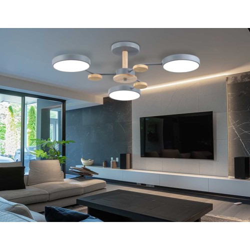 Люстра на штанге Ambrella light COMFORT FL4856, купить в Минске по самой низкой цене