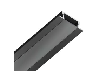 Встраиваемый профиль с рассеивателем Ambrella Illumination GP1001BK/BK