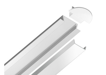 Встраиваемый профиль с рассеивателем Ambrella Illumination GP1001WH