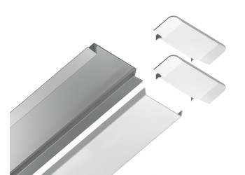 Встраиваемый профиль с рассеивателем Ambrella Illumination GP1100AL