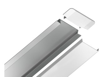 Встраиваемый профиль с рассеивателем Ambrella Illumination GP1100AL