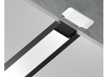 Встраиваемый профиль с рассеивателем Ambrella Illumination GP1100BK