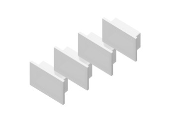 Заглушка Ambrella light Illumination Alum Profile (4шт) GP8350