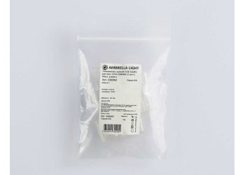 Соединитель прямой AMBRELLA LIGHT ILLUMINATION COB 12/24V для лент 12mm (2 конт.) (10шт. в комплекте) GS6362
