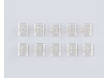 Соединитель прямой AMBRELLA LIGHT ILLUMINATION COB 12/24V для лент 12mm (2 конт.) (10шт. в комплекте) GS6362