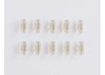 Соединитель прямой AMBRELLA LIGHT ILLUMINATION COB CCT 12/24V для лент 8mm (3 конт.) (10шт. в комплекте) GS6366