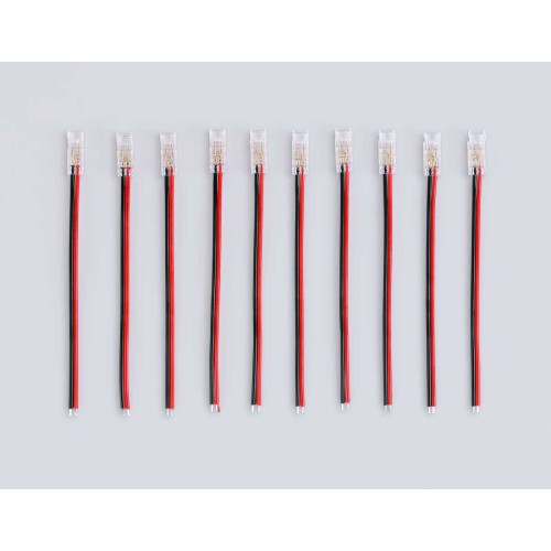Соединитель гибкий односторонний AMBRELLA LIGHT ILLUMINATION COB 12/24V для лент 5mm (2 конт.) (10шт. в комплекте) GS7373, купить в Минске по самой низкой цене
