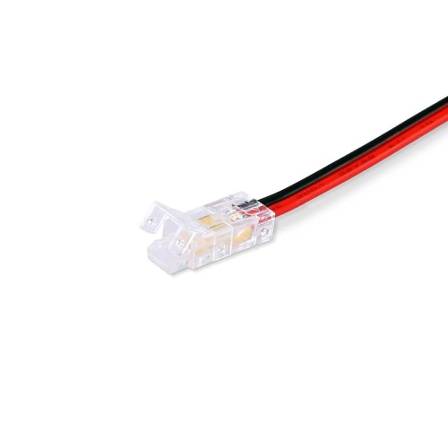 Соединитель гибкий односторонний AMBRELLA LIGHT ILLUMINATION COB 12/24V для лент 5mm (2 конт.) (10шт. в комплекте) GS7373, купить в Минске по самой низкой цене