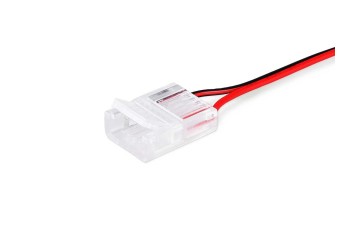 Соединитель гибкий односторонний AMBRELLA LIGHT ILLUMINATION COB 12/24V для лент 12mm (2 конт.) (10шт. в комплекте) GS7378