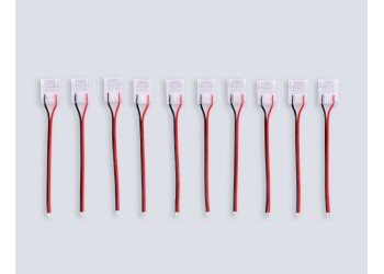 Соединитель гибкий односторонний AMBRELLA LIGHT ILLUMINATION COB 12/24V для лент 12mm (2 конт.) (10шт. в комплекте) GS7378