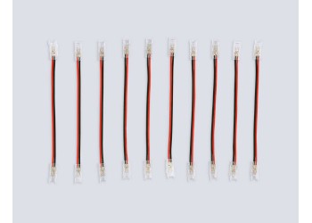 Соединитель гибкий двухсторонний AMBRELLA LIGHT ILLUMINATION COB 12/24V для лент 5mm (2 конт.) (10шт. в комплекте) GS7885