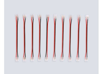 Соединитель гибкий двухсторонний AMBRELLA LIGHT ILLUMINATION COB 12/24V для лент 8/10mm (2 конт.) (10шт. в комплекте) GS7895