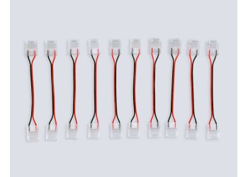 Соединитель гибкий двухсторонний AMBRELLA LIGHT ILLUMINATION COB 12/24V для лент 12mm (2 конт.) (10шт. в комплекте) GS7898