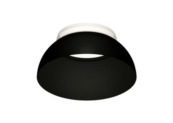 Насадка передняя Ambrella light DIY Spot SBK/FR черный песок/белый матовый N8141