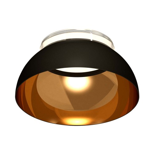 Насадка передняя Ambrella light DIY Spot SBK/PYG/CL черный песок/золото желтое полированное/прозрачный N8145, купить в Минске по самой низкой цене