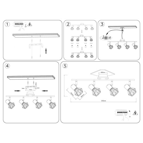 Накладной светильник AMBRELLA LIGHT TRADITIONAL TR8754, купить в Минске по самой низкой цене