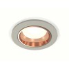 Комплект встраиваемого светильника Ambrella light Techno Spot XC6514005 SGR/PPG серый песок/золото розовое полированное (C6514, N6114), купить в Минске по самой низкой цене