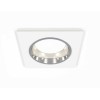 Комплект встраиваемого светильника Ambrella light Techno Spot XC6520003 SWH/PSL белый песок/серебро полированное (C6520, N6112), купить в Минске по самой низкой цене